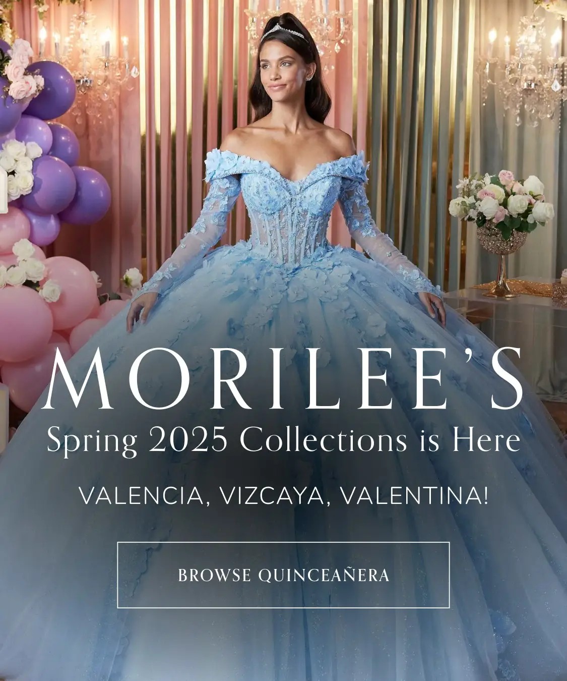 Morilee's Spring 2025 Collection Mobile